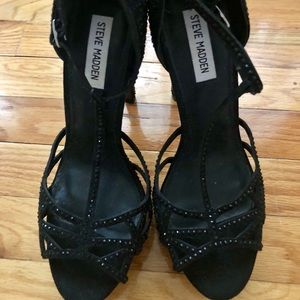 Steve Madden High heel embellished sandals
